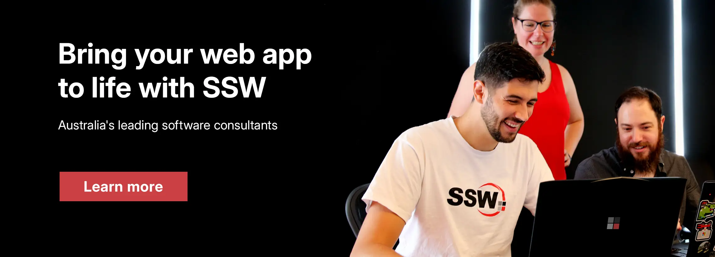 Bring your web app to life with SSW - Australia's leading software consultants